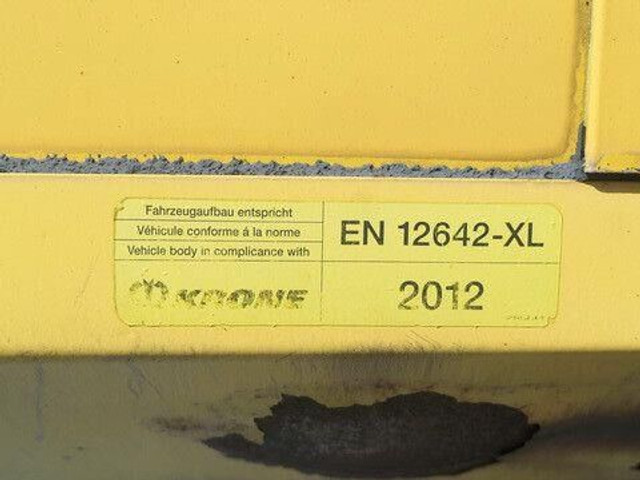 Caja cerrada semirremolque Krone SZ / K, 2-Achser, SAF, Isoliert, Douplex,Rolltor: foto 12
