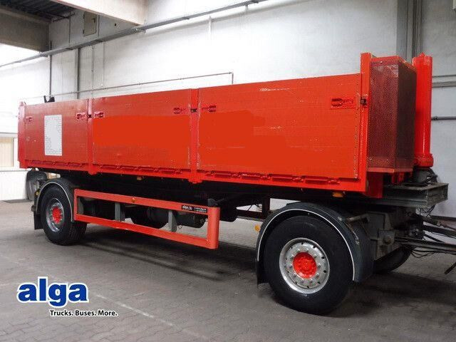 Kwb A-182, Hinterkipper, Alu-Chassis, 16m³, SAF - Volquete remolque: foto 1 Kwb A-182, Hinterkipper, Alu-Chassis, 16m³, SAF - Volquete remolque: foto 1
