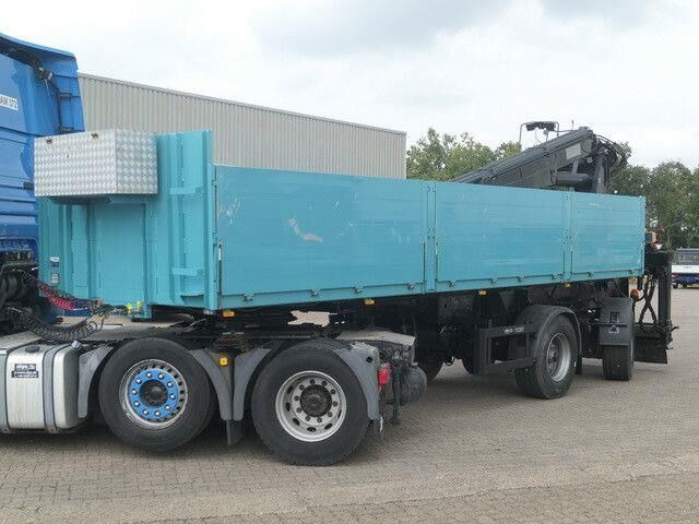 Langendorf SSH 20/21, Rollkran MKG, Gelenkt, 7.800mm lang - Semirremolque plataforma/ Caja abierta: foto 2 Langendorf SSH 20/21, Rollkran MKG, Gelenkt, 7.800mm lang - Semirremolque plataforma/ Caja abierta: foto 2