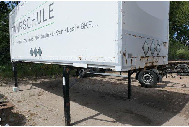 Lubtheen WKO 715, Wechselkoffer, BDF, Rolltor - Chasis camión: foto 3 Lubtheen WKO 715, Wechselkoffer, BDF, Rolltor - Chasis camión: foto 3