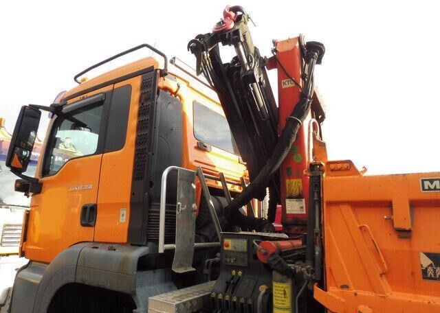 MAN 18.360 TGS 4x4, Kran Palfinger PK8501, Funk, AHK - Volquete camión: foto 5 MAN 18.360 TGS 4x4, Kran Palfinger PK8501, Funk, AHK - Volquete camión: foto 5