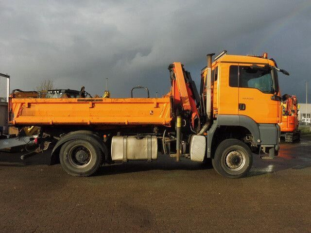 MAN 18.360 TGS 4x4, Kran Palfinger PK8501, Funk, AHK - Volquete camión: foto 2 MAN 18.360 TGS 4x4, Kran Palfinger PK8501, Funk, AHK - Volquete camión: foto 2