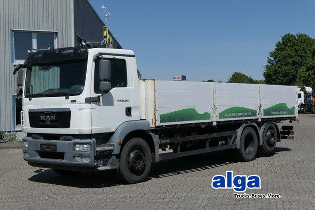 MAN 26.340 TGM 6x2, Lenk-Lift, Voll-Luft, Klima - Camión caja abierta: foto 1 MAN 26.340 TGM 6x2, Lenk-Lift, Voll-Luft, Klima - Camión caja abierta: foto 1