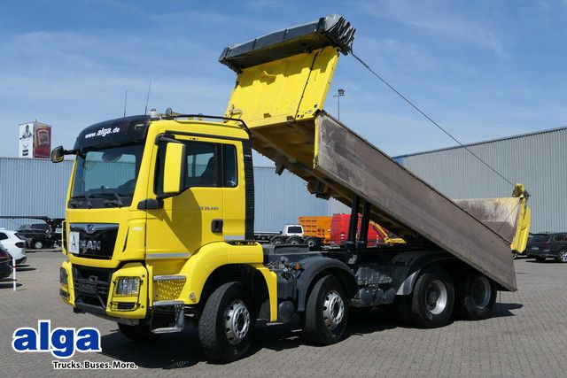 MAN 35.460 TGS BB 8x4, Meiller, Bordmatik, Intarder - Volquete camión: foto 1 MAN 35.460 TGS BB 8x4, Meiller, Bordmatik, Intarder - Volquete camión: foto 1