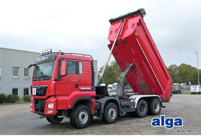 MAN 35.510 TGS BL 8x4, Meiller, 17m³,Schiebe-Verdeck - Volquete camión: foto 1 MAN 35.510 TGS BL 8x4, Meiller, 17m³,Schiebe-Verdeck - Volquete camión: foto 1