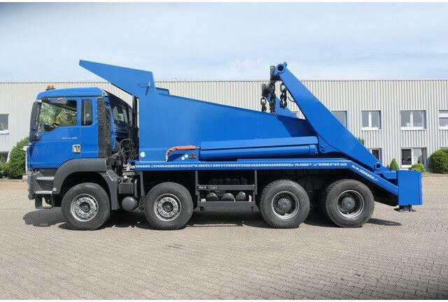 MAN 41.480 TGS 8x4, gr. Federpaket, 37tkm, 4-Achser - Camión con equipo de cable: foto 5 MAN 41.480 TGS 8x4, gr. Federpaket, 37tkm, 4-Achser - Camión con equipo de cable: foto 5