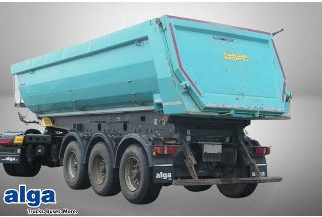 Meiller MHPS 12/27 NOSS1, Stahl, 26m³, BPW, Luft-Lift - Volquete semirremolque: foto 1 Meiller MHPS 12/27 NOSS1, Stahl, 26m³, BPW, Luft-Lift - Volquete semirremolque: foto 1
