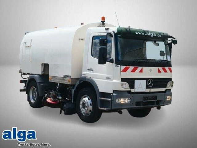 Mercedes-Benz 1518 LKO Atego 4x2, Kobit-Aufbau, 8m³,Wassertank - Barredora vial: foto 1 Mercedes-Benz 1518 LKO Atego 4x2, Kobit-Aufbau, 8m³,Wassertank - Barredora vial: foto 1