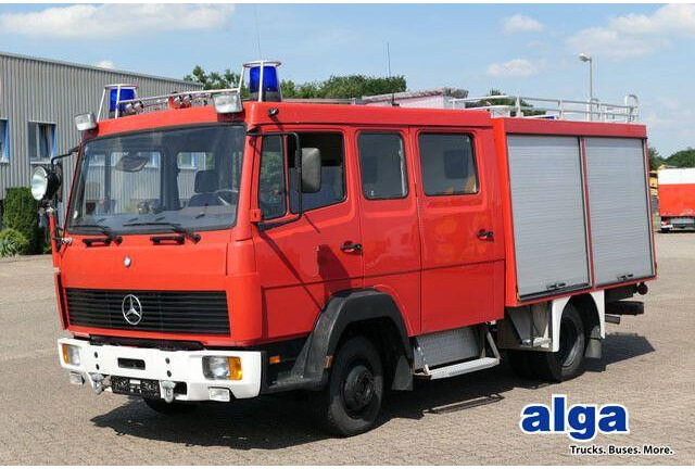 Mercedes-Benz 814 F/Feuerwehr/Pumpe/9 Sitze - Camión de bomberos: foto 1 Mercedes-Benz 814 F/Feuerwehr/Pumpe/9 Sitze - Camión de bomberos: foto 1