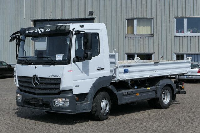 Mercedes-Benz 818 K Atego 4x2, Meiller, 19tkm, 2x AHK, Klima - Volquete furgoneta: foto 4 Mercedes-Benz 818 K Atego 4x2, Meiller, 19tkm, 2x AHK, Klima - Volquete furgoneta: foto 4