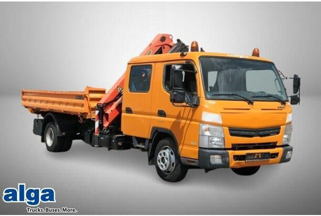 Mitsubishi Fuso Canter 7C18D, Palfinger PK 7001-KA, DOKA - Volquete camión: foto 1 Mitsubishi Fuso Canter 7C18D, Palfinger PK 7001-KA, DOKA - Volquete camión: foto 1