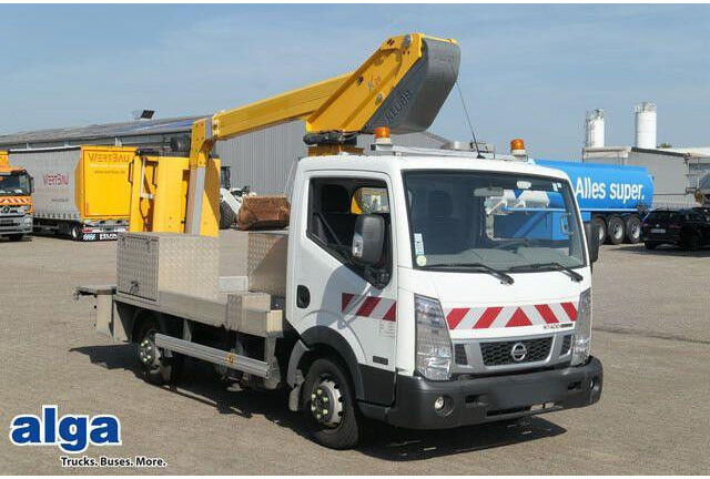 Nissan 32.12 4x2, 11m Arbeitshöhe, Klima,3. Sitz - Camión con plataforma elevadora: foto 1 Nissan 32.12 4x2, 11m Arbeitshöhe, Klima,3. Sitz - Camión con plataforma elevadora: foto 1