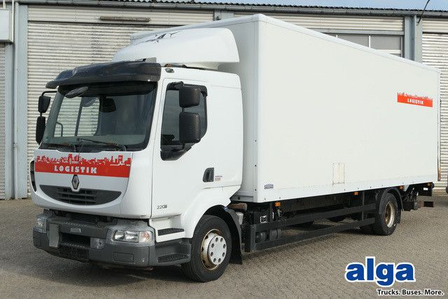 Renault Midlum 220 4x2, LBW, AHK, klima, Luftfederung - Camión caja cerrada: foto 1 Renault Midlum 220 4x2, LBW, AHK, klima, Luftfederung - Camión caja cerrada: foto 1