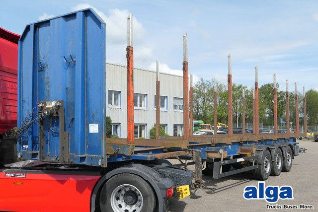 Schwarzmüller Y203, EXTE, BPW, Luft-Lift, Langholz - Semirremolque maderero: foto 1 Schwarzmüller Y203, EXTE, BPW, Luft-Lift, Langholz - Semirremolque maderero: foto 1