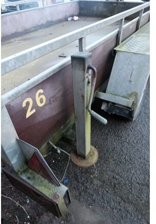 Remolque plataforma/ Caja abierta REF:26 (lot V4) - Remorque double essieu freinée BW Trailers BWT750: foto 11 Remolque plataforma/ Caja abierta REF:26 (lot V4) - Remorque double essieu freinée BW Trailers BWT750: foto 11