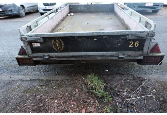 Remolque plataforma/ Caja abierta REF:26 (lot V4) - Remorque double essieu freinée BW Trailers BWT750: foto 12 Remolque plataforma/ Caja abierta REF:26 (lot V4) - Remorque double essieu freinée BW Trailers BWT750: foto 12