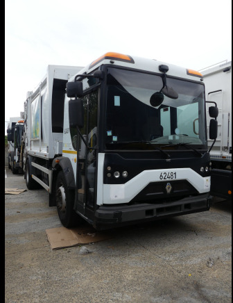REF:62481 - Camion poubelle Renault Access (2014-281.264 km) (VIN: SEG1930BL5BD17884) - Camión de basura: foto 2 REF:62481 - Camion poubelle Renault Access (2014-281.264 km) (VIN: SEG1930BL5BD17884) - Camión de basura: foto 2