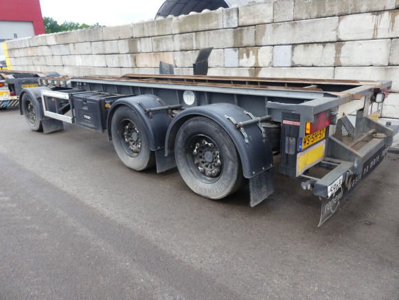 REF:WS-SH-57 - Remorque porte container GS Meppel ALC-2700N - Portacontenedore/ Intercambiable remolque: foto 2 REF:WS-SH-57 - Remorque porte container GS Meppel ALC-2700N - Portacontenedore/ Intercambiable remolque: foto 2