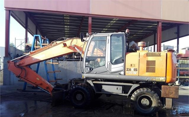 Excavadoras de ruedas HITACHI ZX190W-3 - Excavadora de ruedas: foto 1 Excavadoras de ruedas HITACHI ZX190W-3 - Excavadora de ruedas: foto 1