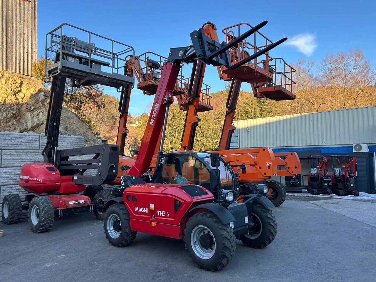 - Manipulador telescópico: foto 1 - Manipulador telescópico: foto 1