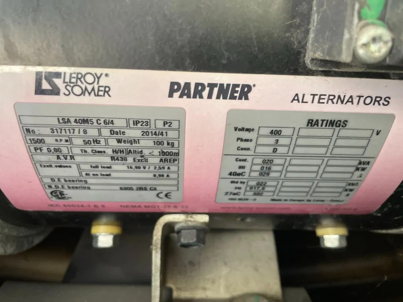 Generador industriale Atlas-Copco QAS 20 Kubota mobiele 20 kVA Silent Rental generatorrset Stage 3A: foto 13