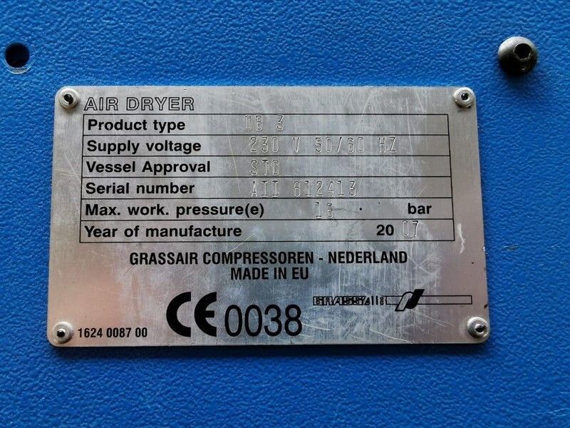 Grassair DB 3 16 bar absorptie luchtdroger - Compresor de aire: foto 2 Grassair DB 3 16 bar absorptie luchtdroger - Compresor de aire: foto 2