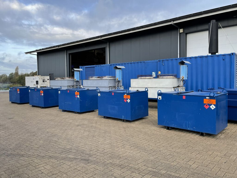 Kiwa IBC 1000 liter Kiwa IBC Dieseltank met keuring - Tanque de almacenamiento: foto 1 Kiwa IBC 1000 liter Kiwa IBC Dieseltank met keuring - Tanque de almacenamiento: foto 1