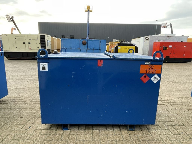 Tanque de almacenamiento Kiwa IBC 1000 liter Kiwa IBC Dieseltank met keuring: foto 9