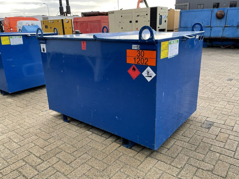 Tanque de almacenamiento Kiwa IBC 1000 liter Kiwa IBC Dieseltank met keuring: foto 8
