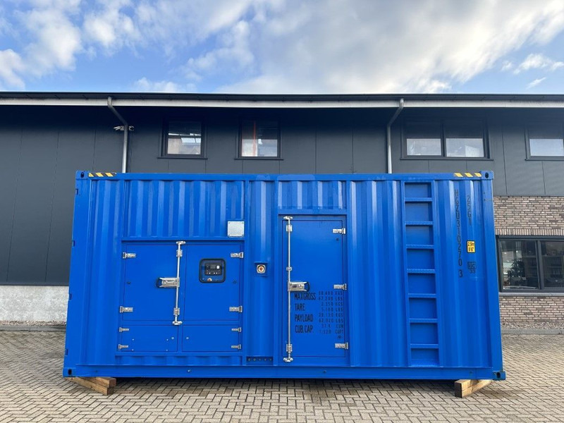 Mitsubishi S12H-PTA Leroy Somer 1100 kVA Supersilent generatorset in 20 ft container New ! - Generador industriale: foto 1 Mitsubishi S12H-PTA Leroy Somer 1100 kVA Supersilent generatorset in 20 ft container New ! - Generador industriale: foto 1