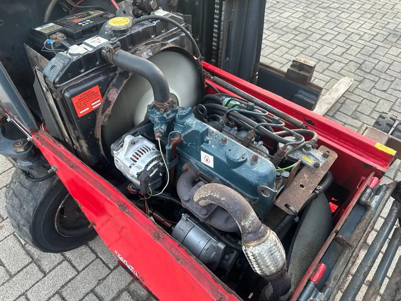 Carretilla elevadora transportable Moffett M4 20.1 Kubota Diesel Kooiaap 2 ton Sideshift Positioner Meeneemheftruck: foto 14