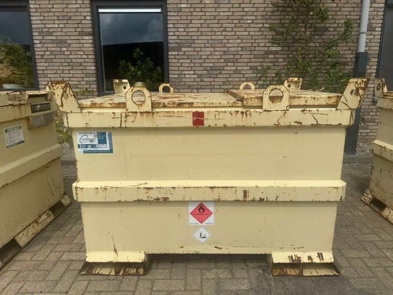 Tolsma Kiwa IBC 1150 liter Dieseltank Milieutank - Tanque de almacenamiento: foto 1 Tolsma Kiwa IBC 1150 liter Dieseltank Milieutank - Tanque de almacenamiento: foto 1