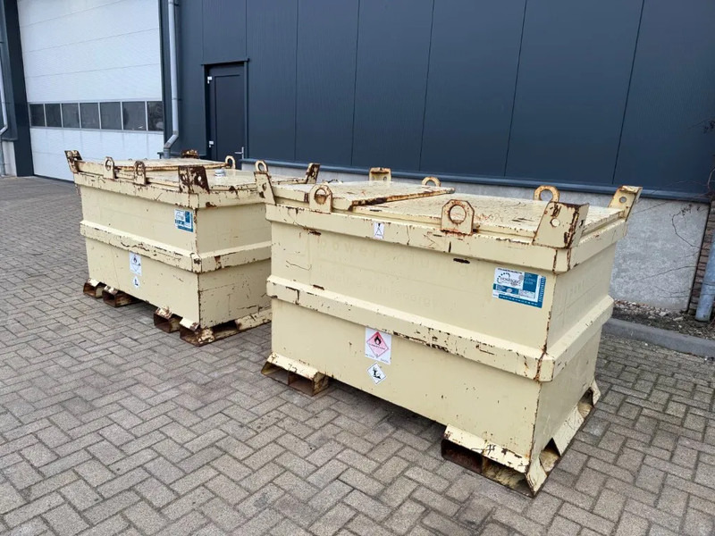 Contenedor marítimo Tolsma Kiwa IBC 1150 liter Dieseltank Milieutank: foto 6 Contenedor marítimo Tolsma Kiwa IBC 1150 liter Dieseltank Milieutank: foto 6