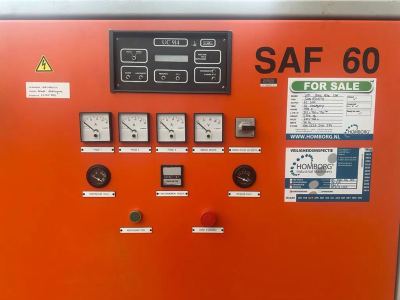 VM Mecc Alte Spa 60 kVA noodstroom generatorset aggregaat 499 hours - Generador industriale: foto 3 VM Mecc Alte Spa 60 kVA noodstroom generatorset aggregaat 499 hours - Generador industriale: foto 3
