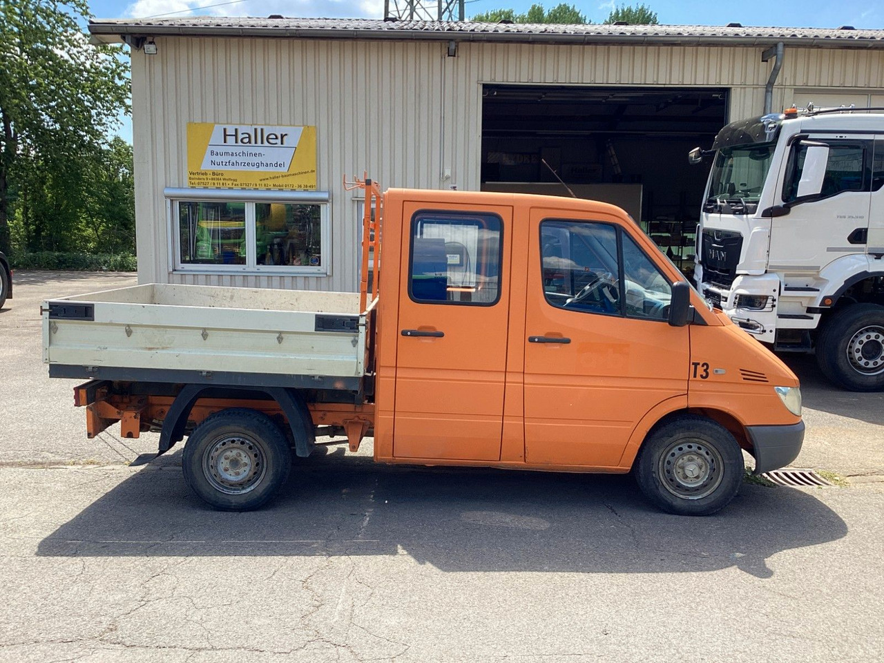 Mercedes-Benz Sprinter Pritsche Doka 211 CDI - Caja abierta furgoneta, Furgoneta combi: foto 3 Mercedes-Benz Sprinter Pritsche Doka 211 CDI - Caja abierta furgoneta, Furgoneta combi: foto 3