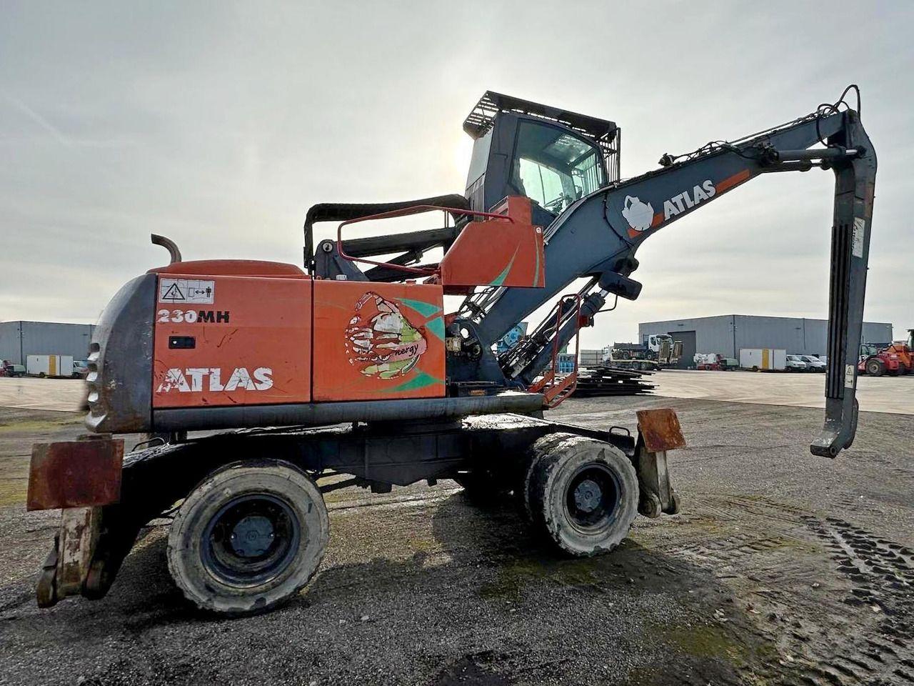 Atlas 230 MH * Umschlagbagger * TOPZUSTAND - Excavadora de ruedas: foto 5 Atlas 230 MH * Umschlagbagger * TOPZUSTAND - Excavadora de ruedas: foto 5