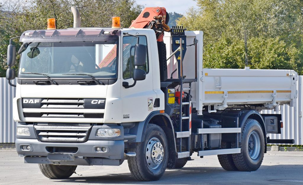 DAF CF 75.310 Kipper 4,30 m + KRAN * TOPZUSTAND - Volquete camión, Camión grúa: foto 5 DAF CF 75.310 Kipper 4,30 m + KRAN * TOPZUSTAND - Volquete camión, Camión grúa: foto 5