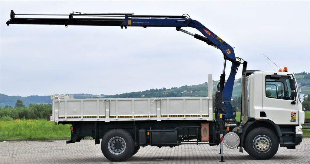 DAF CF 75.310 *Kipper 5,10 m + KRAN *TOPZUSTAND - Volquete camión, Camión grúa: foto 5 DAF CF 75.310 *Kipper 5,10 m + KRAN *TOPZUSTAND - Volquete camión, Camión grúa: foto 5