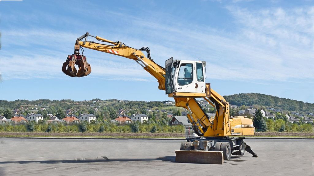Liebherr PELLE A316 * Umschlagbagger * Topzustand! - Excavadora de ruedas: foto 1 Liebherr PELLE A316 * Umschlagbagger * Topzustand! - Excavadora de ruedas: foto 1