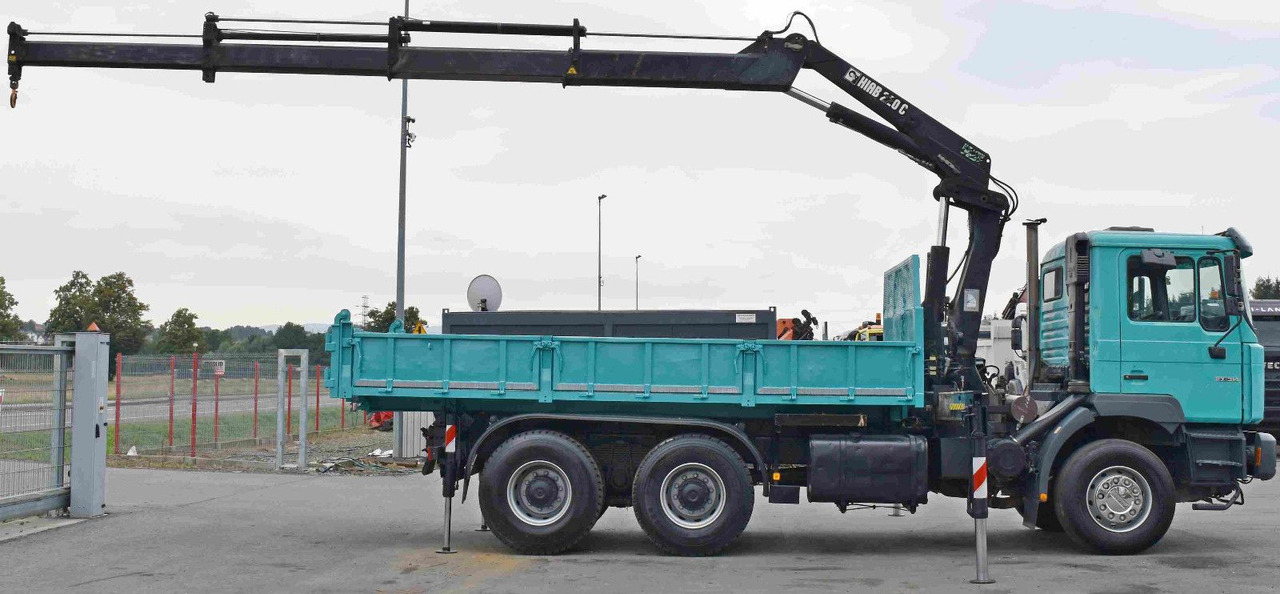 MAN 27-314 * HIAB 220 C - 3 + FUNK * 6x4 - Volquete camión, Camión grúa: foto 5 MAN 27-314 * HIAB 220 C - 3 + FUNK * 6x4 - Volquete camión, Camión grúa: foto 5