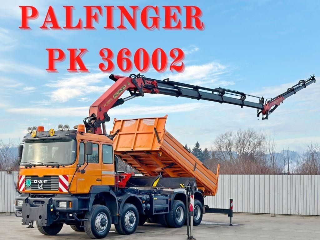 MAN 35.414 * PALFINGER PK 36002 +FUNK / 8x8 - Camión grúa: foto 1 MAN 35.414 * PALFINGER PK 36002 +FUNK / 8x8 - Camión grúa: foto 1