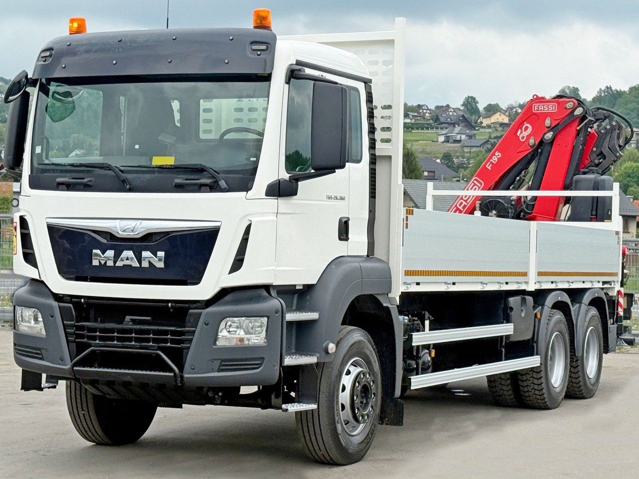 MAN TGS 26.360* FASSI F195A.2.24 / FUNK * 6x4 * TOP - Camión grúa: foto 4 MAN TGS 26.360* FASSI F195A.2.24 / FUNK * 6x4 * TOP - Camión grúa: foto 4