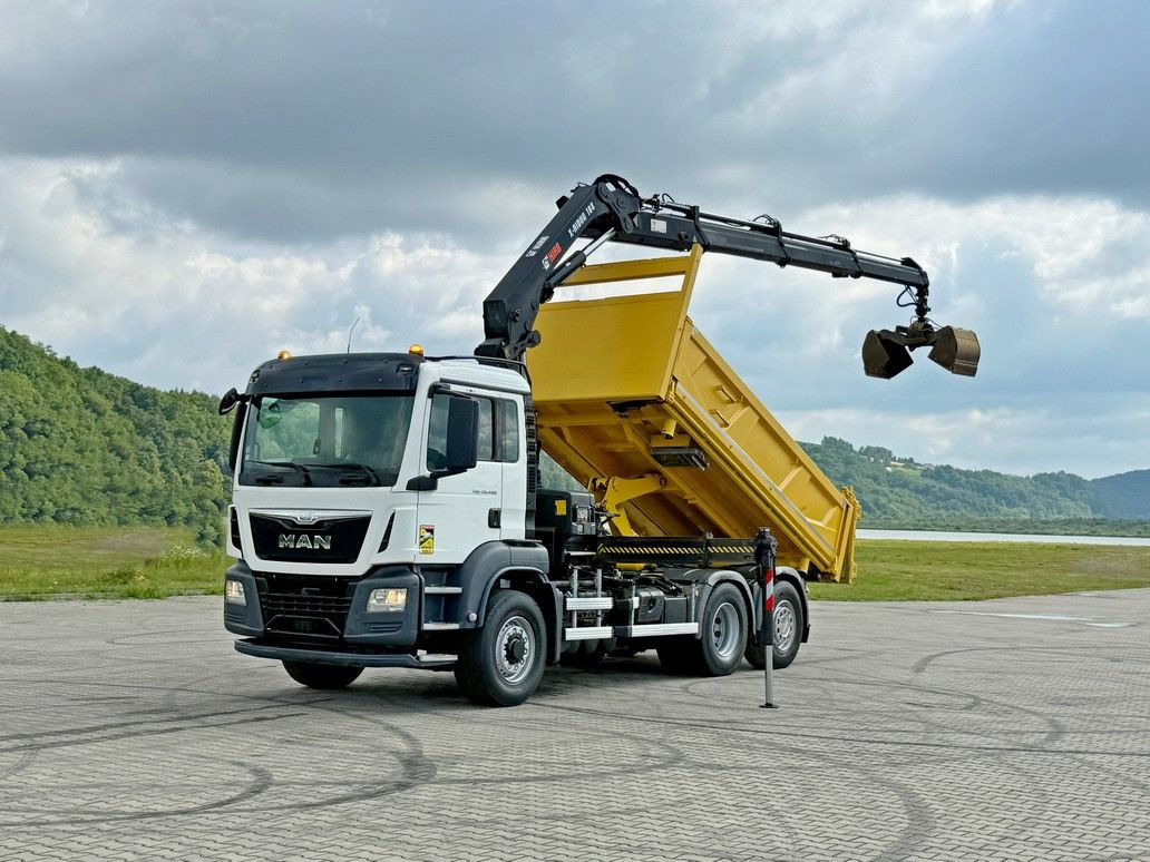 MAN TGS 26.400 * HIAB X-HIDUO 188 E-3 + FUNK * 6x4 - Camión grúa: foto 2 MAN TGS 26.400 * HIAB X-HIDUO 188 E-3 + FUNK * 6x4 - Camión grúa: foto 2