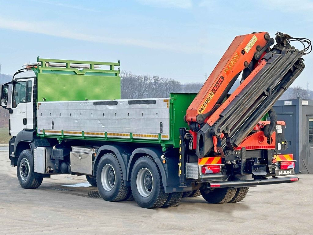 Camión grúa, Volquete camión MAN TGS 33.480*KIPPER 5,70m * PK 23002 + FUNK * 6x4 MAN TGS 33.480*KIPPER 5,70m * PK 23002 + FUNK * 6x4: foto 6