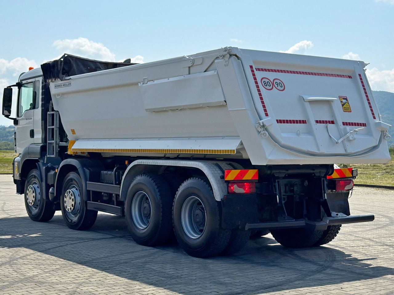 Volquete camión MAN TGS 35.420 KIPPER * 8x4 * TOPZUSTAND: foto 6