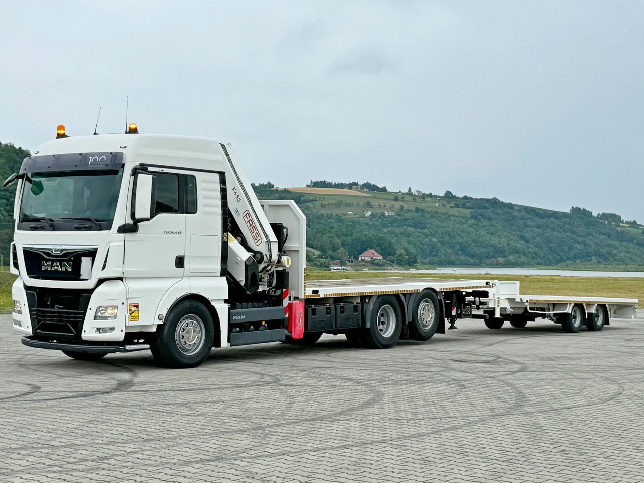 MAN TGX 26.440 * FASSI F455A.2.26E + FUNK + Anhänger - Camión grúa: foto 3 MAN TGX 26.440 * FASSI F455A.2.26E + FUNK + Anhänger - Camión grúa: foto 3