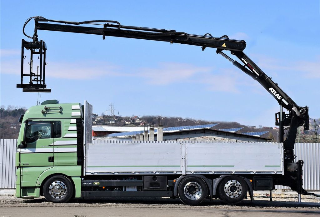 MAN TGX 26.440 Pritsche 6,60 m* ATLAS 125.2V-A12VB MAN TGX 26.440 Pritsche 6,60 m* ATLAS 125.2V-A12VB - Camión grúa: foto 5 MAN TGX 26.440 Pritsche 6,60 m* ATLAS 125.2V-A12VB MAN TGX 26.440 Pritsche 6,60 m* ATLAS 125.2V-A12VB - Camión grúa: foto 5
