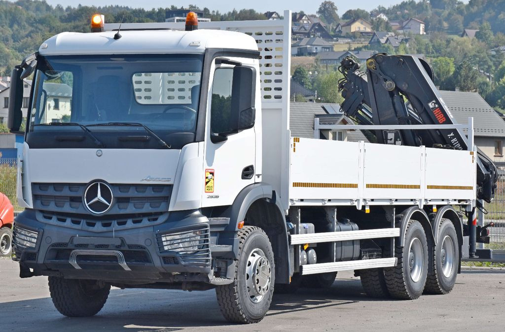 Mercedes-Benz ACTROS 2636 *HIAB X-HIDUO 188 ES-4/FUNK + * 6x4 Mercedes-Benz AROCS 2636 *HIAB X-HIDUO 188 ES-4/FUNK + * 6x4 - Camión grúa, Camión caja abierta: foto 3 Mercedes-Benz ACTROS 2636 *HIAB X-HIDUO 188 ES-4/FUNK + * 6x4 Mercedes-Benz AROCS 2636 *HIAB X-HIDUO 188 ES-4/FUNK + * 6x4 - Camión grúa, Camión caja abierta: foto 3