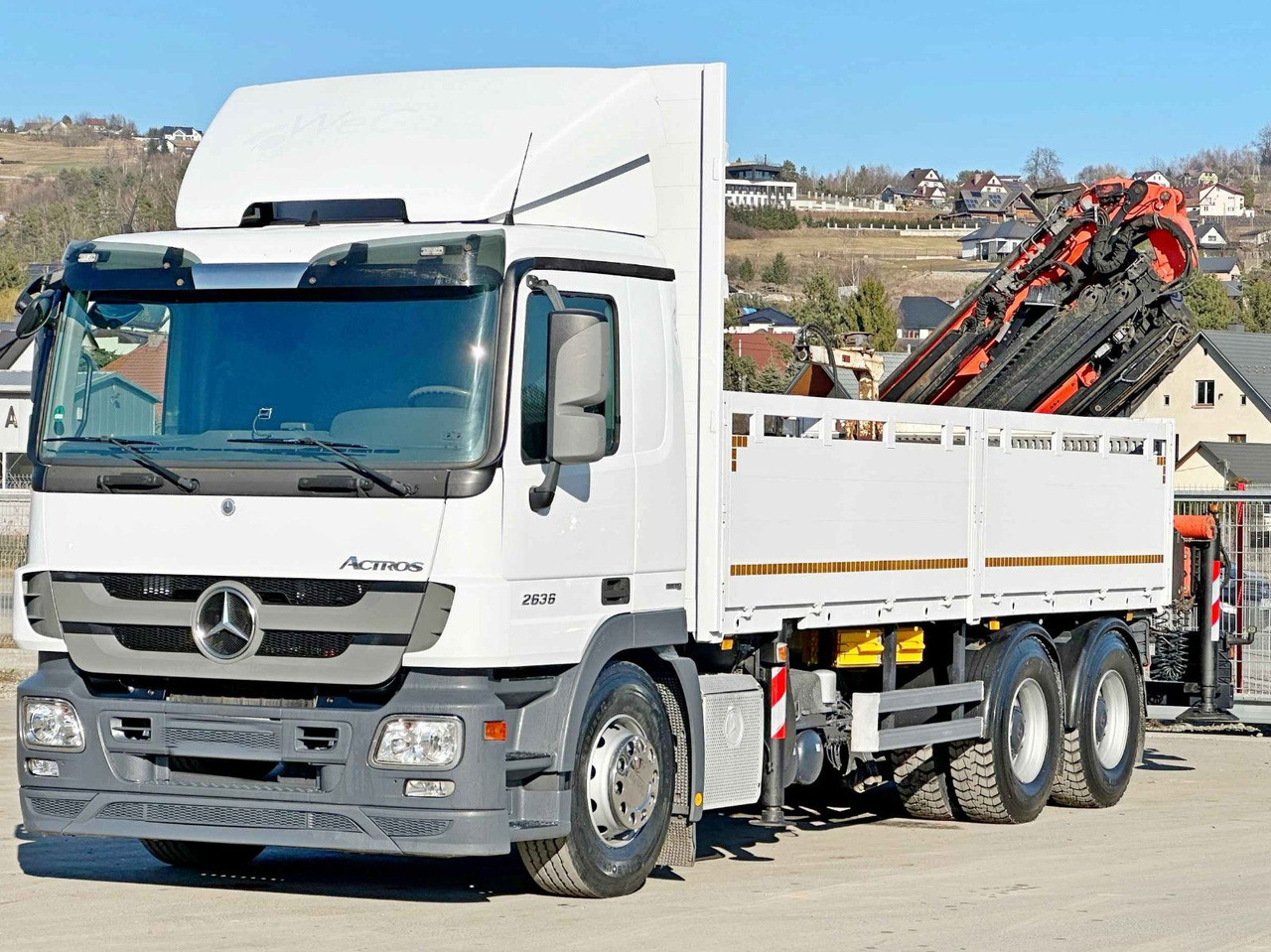 Mercedes-Benz ACTROS 2636 *PK 33002-EH E+JIB PJ 060B* 6x4 *TOP - Camión grúa, Camión caja abierta: foto 3 Mercedes-Benz ACTROS 2636 *PK 33002-EH E+JIB PJ 060B* 6x4 *TOP - Camión grúa, Camión caja abierta: foto 3