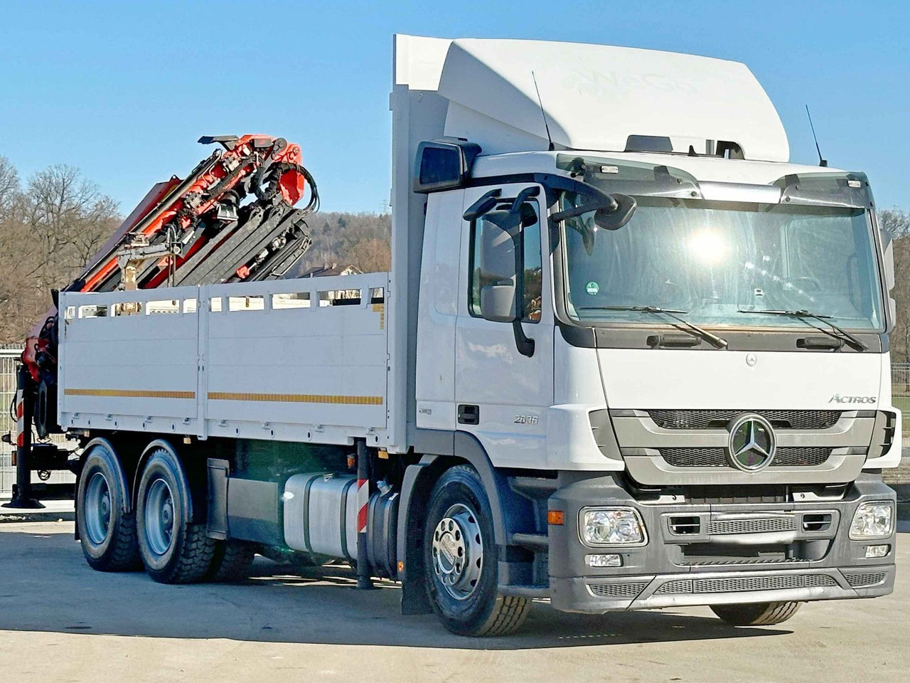 Mercedes-Benz ACTROS 2636 *PK 33002-EH E+JIB PJ 060B* 6x4 *TOP - Camión grúa, Camión caja abierta: foto 4 Mercedes-Benz ACTROS 2636 *PK 33002-EH E+JIB PJ 060B* 6x4 *TOP - Camión grúa, Camión caja abierta: foto 4